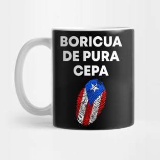 Boricua De Pura Cepa Puerto Rican Mug